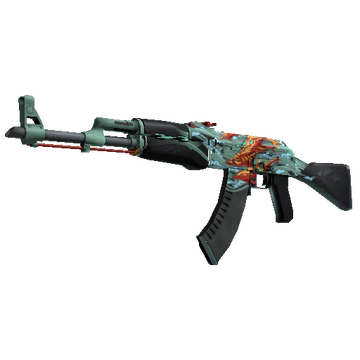 StatTrak™ AK-47 | Aquamarine Revenge (Minimal Wear)