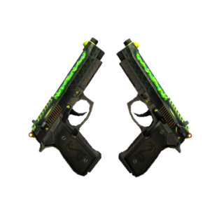 StatTrak™ Dual Berettas | Cobra Strike (Factory New)
