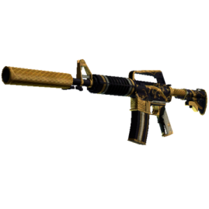 StatTrak™ M4A1-S | Golden Coil (Well-Worn)
