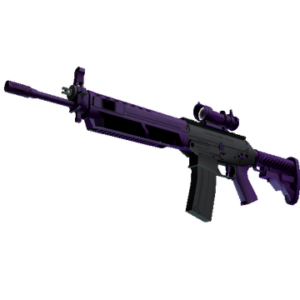 StatTrak™ SG 553 | Ultraviolet (Factory New)