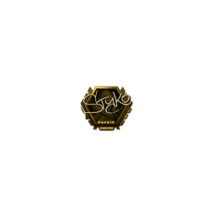 Sticker | STYKO (Gold) | London 2018