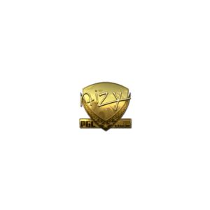 Sticker | aizy (Gold) | Krakow 2017