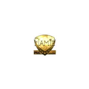 Sticker | flamie (Gold) | Krakow 2017