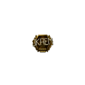 Sticker | jkaem (Gold) | London 2018