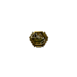 Sticker | k0nfig (Gold) | London 2018
