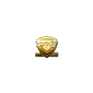 Sticker | kRYSTAL (Gold) | Krakow 2017