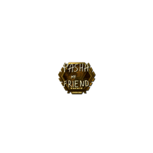 Sticker | pashaBiceps (Gold) | London 2018
