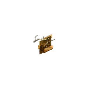 Sticker | somebody (Gold) | Boston 2018