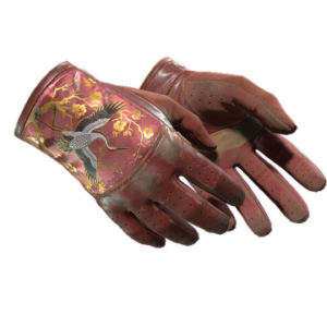 ★ Driver Gloves | Brocade Crane (Battle-Scarred)