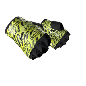 ★ Hand Wraps | CAUTION! (Factory New)