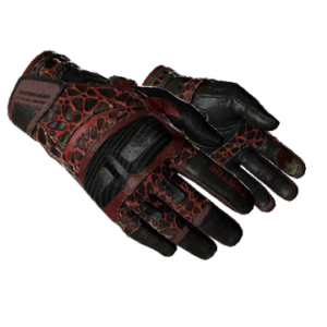 ★ Moto Gloves | Blood Pressure (Well-Worn)