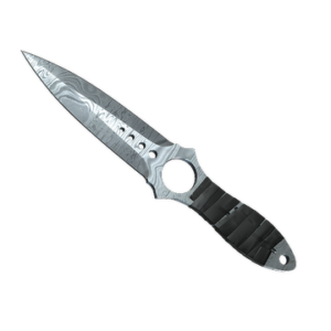 ★ Skeleton Knife | Damascus Steel (Well-Worn)