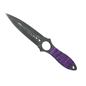 ★ Skeleton Knife | Ultraviolet (Battle-Scarred)
