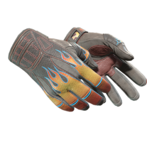 ★ Sport Gloves | Blaze (Minimal Wear)