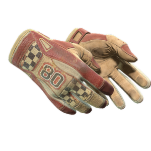 ★ Sport Gloves | Red Racer (Battle-Scarred)
