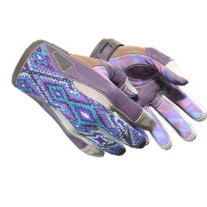 ★ Sport Gloves | Violet Beadwork (Minimal Wear)