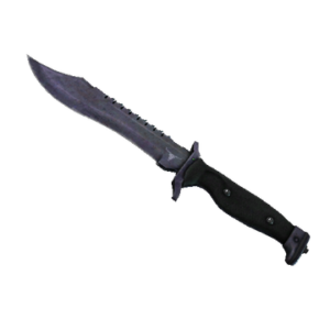 ★ StatTrak™ Bowie Knife | Blue Steel (Battle-Scarred)