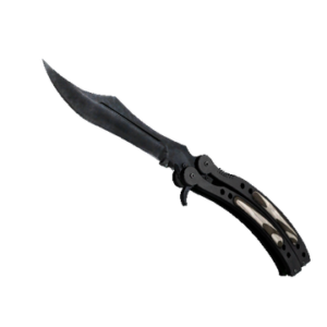 ★ StatTrak™ Butterfly Knife | Black Laminate (Factory New)