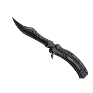 ★ StatTrak™ Butterfly Knife | Damascus Steel (Battle-Scarred)