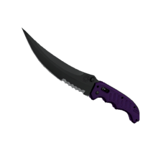 ★ StatTrak™ Flip Knife | Ultraviolet (Factory New)