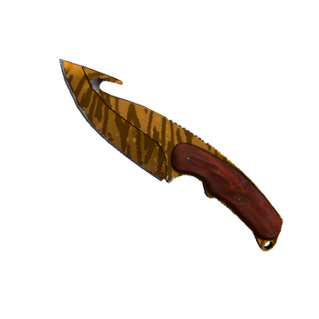 ★ StatTrak™ Gut Knife | Tiger Tooth (Minimal Wear)