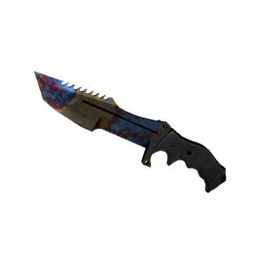 ★ StatTrak™ Huntsman Knife | Case Hardened (Well-Worn)