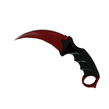 ★ StatTrak™ Karambit | Crimson Web (Minimal Wear)