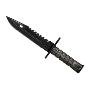 ★ StatTrak™ M9 Bayonet | Black Laminate (Well-Worn)