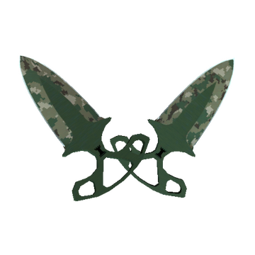 ★ StatTrak™ Shadow Daggers | Forest DDPAT (Factory New)