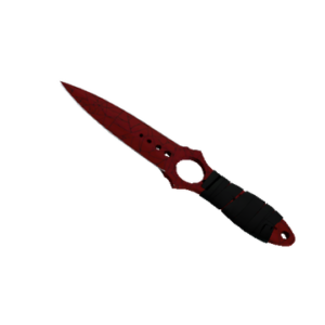 ★ StatTrak™ Skeleton Knife | Crimson Web (Well-Worn)