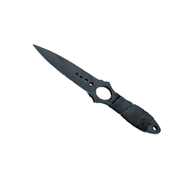 ★ StatTrak™ Skeleton Knife | Night Stripe (Minimal Wear)