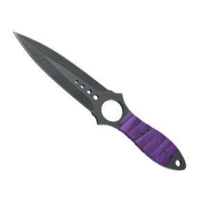 ★ StatTrak™ Skeleton Knife | Ultraviolet (Well-Worn)