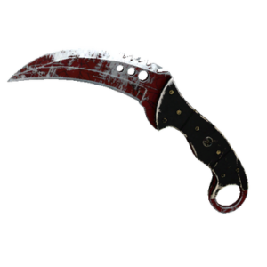 ★ Talon Knife | Crimson Web (Battle-Scarred)